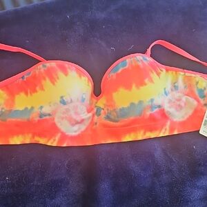 Vibrant Tie-Dye Bra